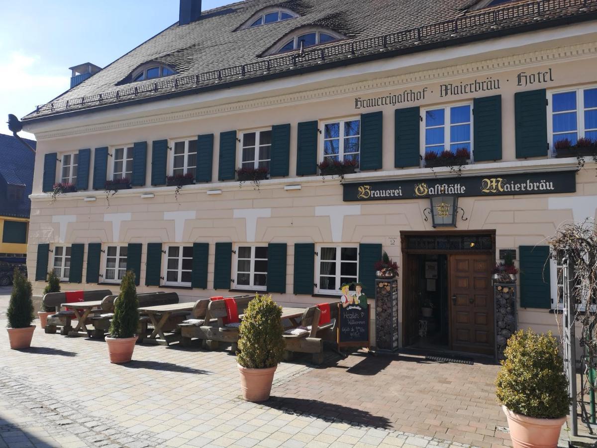 Hotel Maierbraeu Altomunster Exterior photo